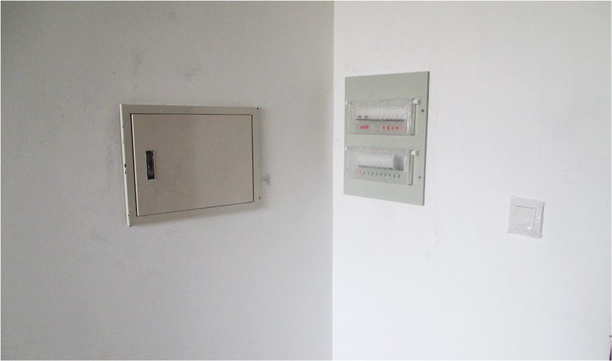 Tủ điện điều khiển schneider, tủ điện nhẹ điển hình trong 1 căn hộ