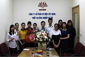 Công ty tổ chức gặp mặt ngày Phụ nữ Việt nam