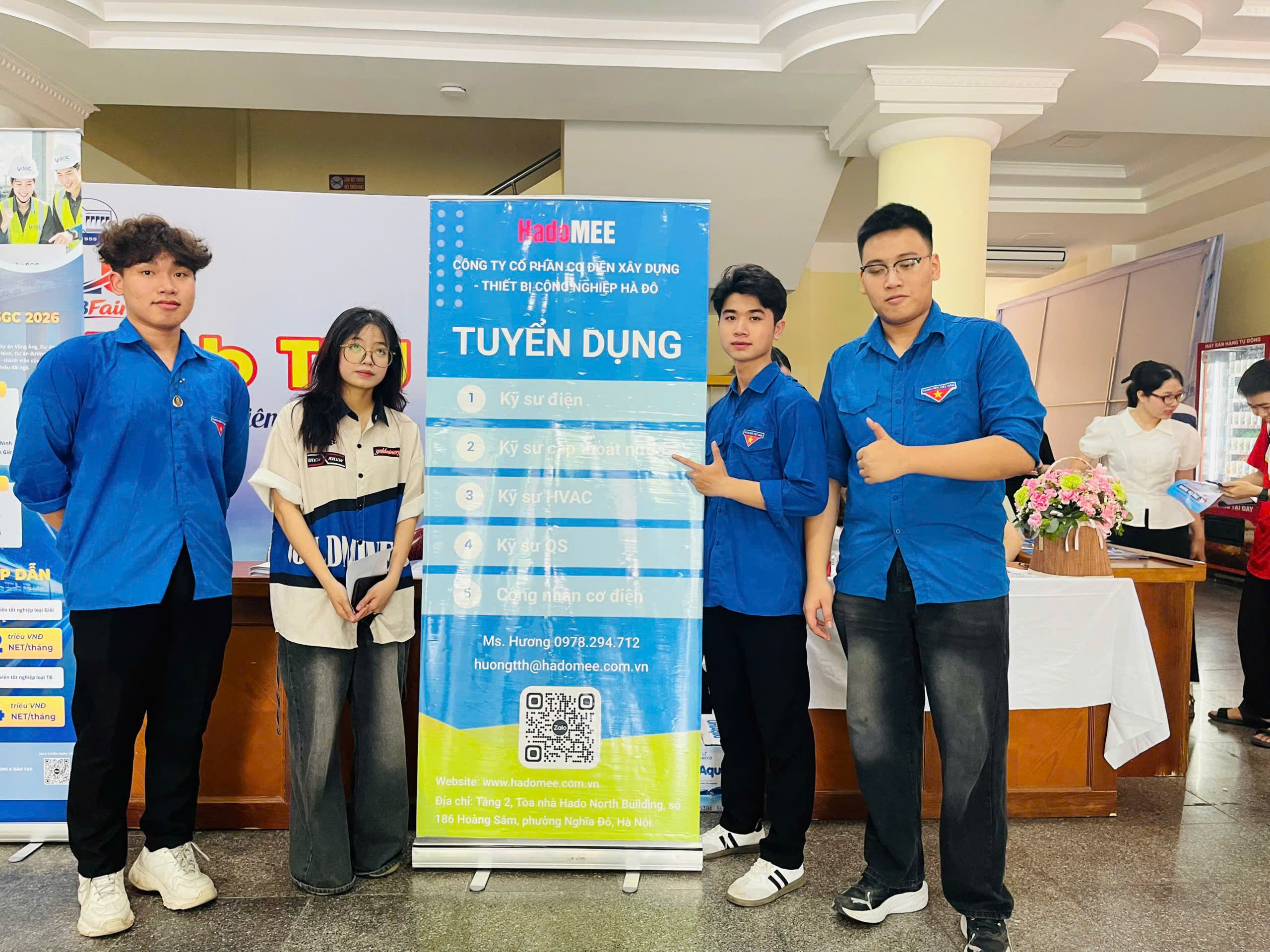 Cơ hội nghề nghiệp toàn quốc: Hà Đô Mee đồng hành cùng "Trạm kết nối việc làm 2026" tại Đại học Thủy Lợi